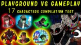 FNF Character Test  Gameplay VS Playground 17 characters compilation