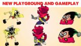 FNF Character Test | Gameplay VS Playground | Alexia, Robin, Spongebob