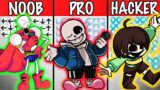 FNF Character Test | Gameplay VS Playground |  Chara, Sans & Papyrus Week