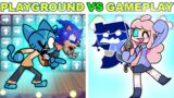 FNF Character Test | Gameplay VS Playground | Cloud | Gumball | Dorkly Sonic | Meri