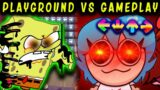 FNF Character Test  Gameplay VS Playground  Corrupted Spongebob Pow Sky 1