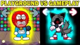 FNF Character Test | Gameplay VS Playground | FNF Mods | VS Doraemon Angry