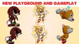 FNF Character Test | Gameplay VS Playground | Fleetway, Tail Doll, Knuckles.EXE