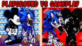 FNF Character Test | Gameplay VS Playground | Glitch Mickey | Pibby Sonic | Wednesday's Infidelity