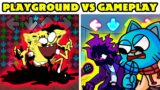 FNF Character Test | Gameplay VS Playground | Gumball | Pibby SpongeBob |  Psychic