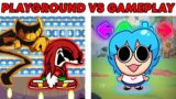 FNF Character Test | Gameplay VS Playground | Knuckles | Bendy | Pow Sky