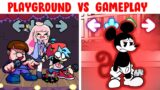 FNF Character Test | Gameplay VS Playground | Micky Mouse, Cloud, Edd,Tord & Uberkids