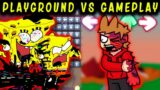 FNF Character Test  Gameplay VS Playground New Corrupted Spongebob Tord Red Fury