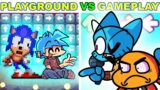 FNF Character Test | Gameplay VS Playground | Sonic | Gumball | Darwin | BF