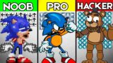 FNF Character Test | Gameplay VS Playground | Sonic, Dorkly Sonic 8 bit, Freddy
