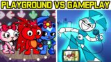 FNF Character Test | Gameplay VS Playground | VS Flaky Remake | Falling Flakes | FNF mod