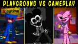 FNF Character Test  Gameplay VS Playground  huggy wuggy kissy missy happy mickey mouse