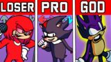 FNF Character Test | Sonic Shadow Knuckles | Gameplay VS Playground | Tails Get Trolled V3