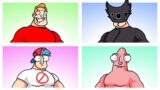 FNF Characters Becoming Uncanny (Animation meme)