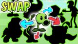 FNF Peashooter and… WTF Swap Green Characters of FNF Speedpaint