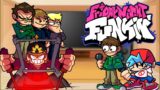 FNF React to Friday Night Funkin' Online VS Edd, Tord (Tordbot)