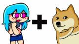 FNF Sky + Doge = ? | Friday night funkin cute animation | FNF characters