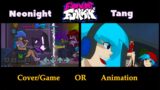 FNF Split But Every Turn a Different Cover is Used Game Neonight VS Tang Animation