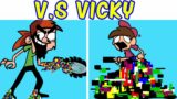 FNF X PIBBY | FNF V.S Vicky Mod | Come and Learn with Pibby!