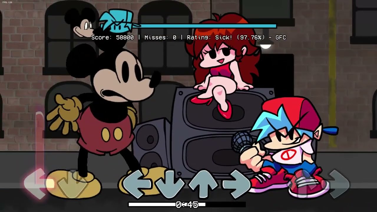fnf mickey mouse mod