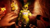 FOGO NA PIZZARIA COM ANIMATRONICS! FNAF Finally Fredbear