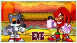 FRIDAY NIGHT FUNKIN' mod EXE Tails.exe vs Knuckles day 2