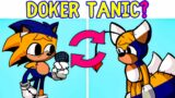 Faker Sonic + Tails Doll = Fadoll Tanic? FNF Swap Characters (Friday Night Funkin Swap Heroes)