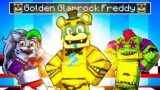 Finding GOLDEN GLAMROCK FREDDY in Minecraft Security Breach Five Nights at Freddy’s FNAF