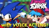 Friday Night Funkin: Sonic HD with VOICE ACTING!