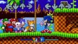 Friday Night Funkin: Sonic VS Dorkly Sonic, Tails, Mario, Luigi and others