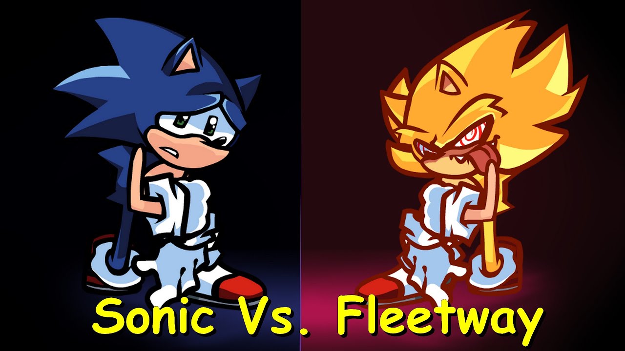 Friday Night Funkin Chaos Nightmare Sonic Vs Fleetway Full Week