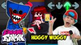 Friday Night Funkin' In Real Life Vs Huggy Wuggy FNF MOD