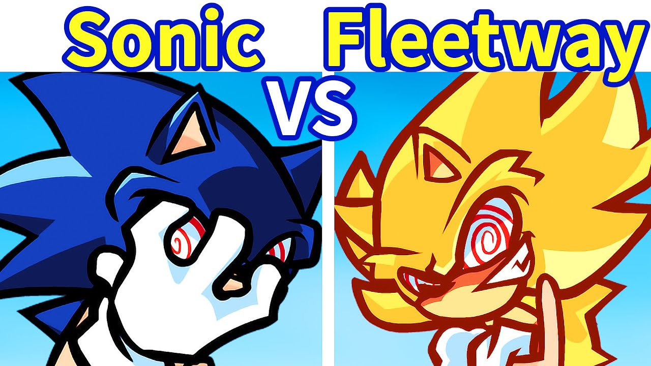 Fnf Sonic Vs Fleetway Chaos Nightmare Play Fnf Sonic Vs Fleetway | My ...