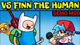 Friday Night Funkin' VS Finn The Human Demo Week + Cutscenes | Adventure Time (FNF Mod/Hard)