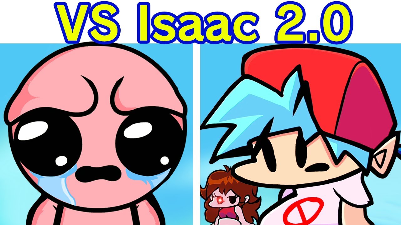 Friday Night Funkin Vs Isaac 20 Full Week Cutscenes And Endings Fnf