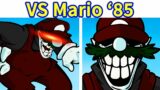 Friday Night Funkin': VS MX (Mario '85 PC-Port) FULL WEEK Demo [FNF Mod/HARD] Mario.EXE Horror mod