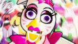 GOT CAUGHT DISTRACTING CHICA in FNAF SECURITY BREACH!