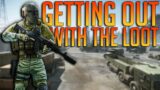 Getting Out With The Loot | Escape From Tarkov