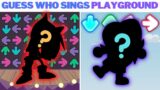 Guess Who Sings | FNF Character Test | Gameplay VS My Playground Part 5