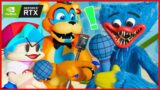 Huggy Wuggy Vs Freddy & Sonic – Squid Game Challenge Poppy Playtime & Fnaf Animation #9