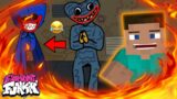 Huggy Wuggy Vs Steve Minecraft in FNF meme / Huggy Wuggy Friday night funkin animation meme