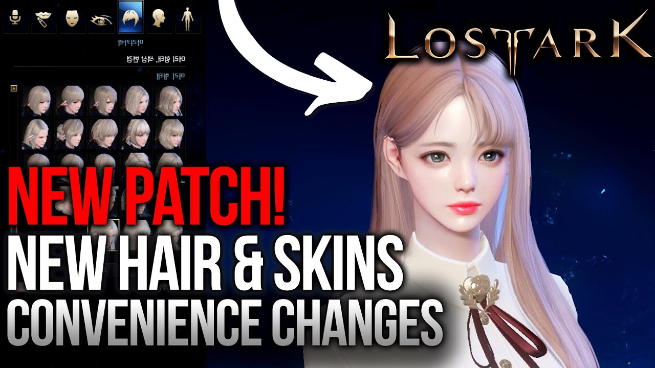 LOST ARK MAGES REJOICE! NEW HAIR STYLES, SKINS