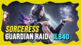 LOST ARK | Sorceress – Guardian Raid Tier 3 Hellgaia/Fire Pheonix iL840 | Gameplay