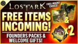 Lost Ark – FREE Items Incoming | Double Founders Pack, Launch Celebration Gift, Dates Confirmed!