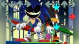 Majin Sonic vs Shadow (Dark Sonic) in Friday Night Funkin.exe