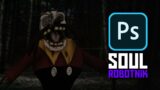 Making Soul Robotnik from a Friday Night Funkin' Mod in Photoshop | Speed Edit | Sonic.exe