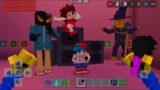 Me as HUGGY WUGGY morph VS all FNF – Minecraft PE Poppy Playtime VS Friday Night Funkin Addons