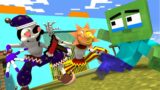 Monster School: Baby Zombie vs Sun & Moon Fight In FNAF – Sad Story | Minecraft Animation