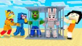 Monster School : Fnaf Freddy x Squid Game Doll  Help Baby Zombie In Jail – Minecraft Animation