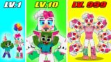Monster School : Fnaf Security Breach x Squid Game Doll x Baby Zombie Level Up – Minecraft Animation
